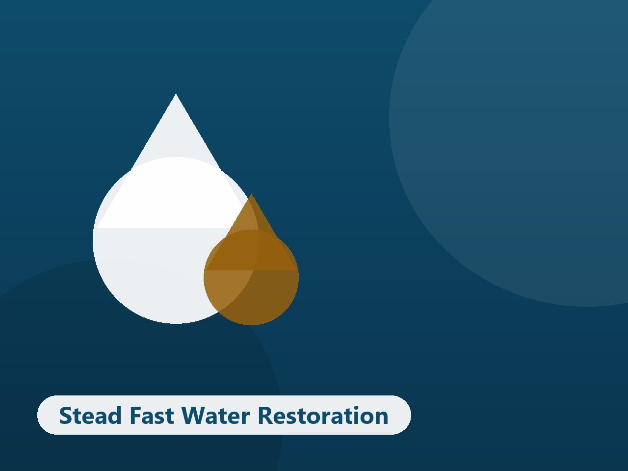 Stead Fast Water Restoration — Water Damage Restoration Nationwide